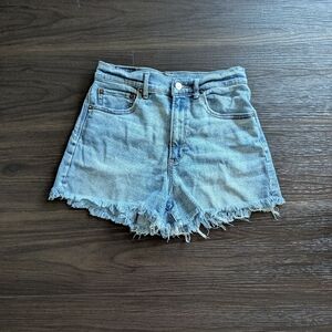 American Eagle Outfitters Light Blue Denim Short Shorts Size 6